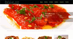 Desktop Screenshot of delishoprestaurante.com.br